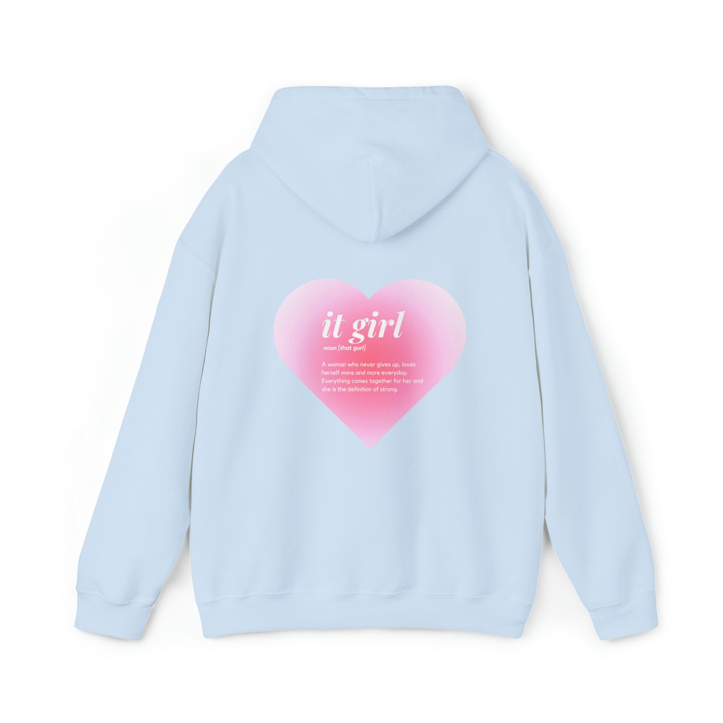 The it girl hoodie